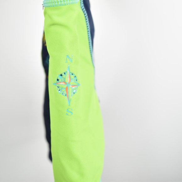 Rash guard navy & green 24m - Picture 4 of 5